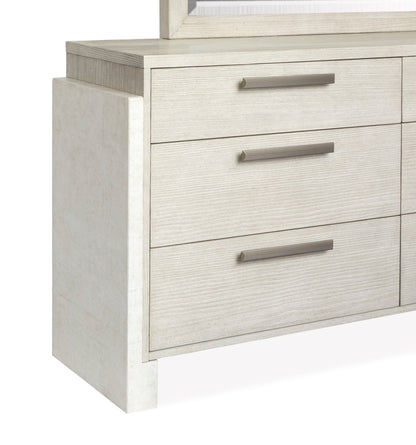 Lorelei - Double Drawer Dresser - Misty Cloud