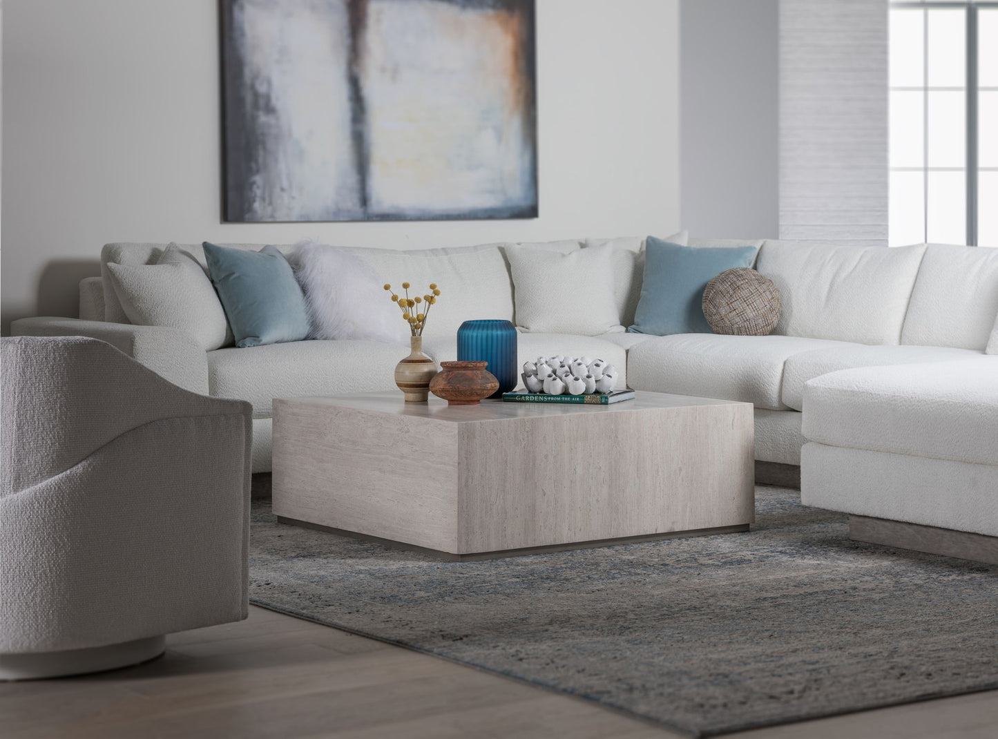 Signature Designs - Cassio Square Cocktail Table - Gray