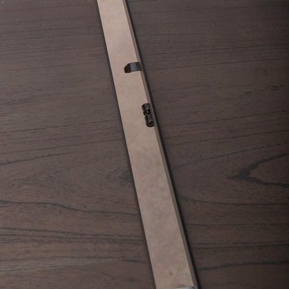 Brook Bay - Trestle Table Top - Textured White / Carbon Gray