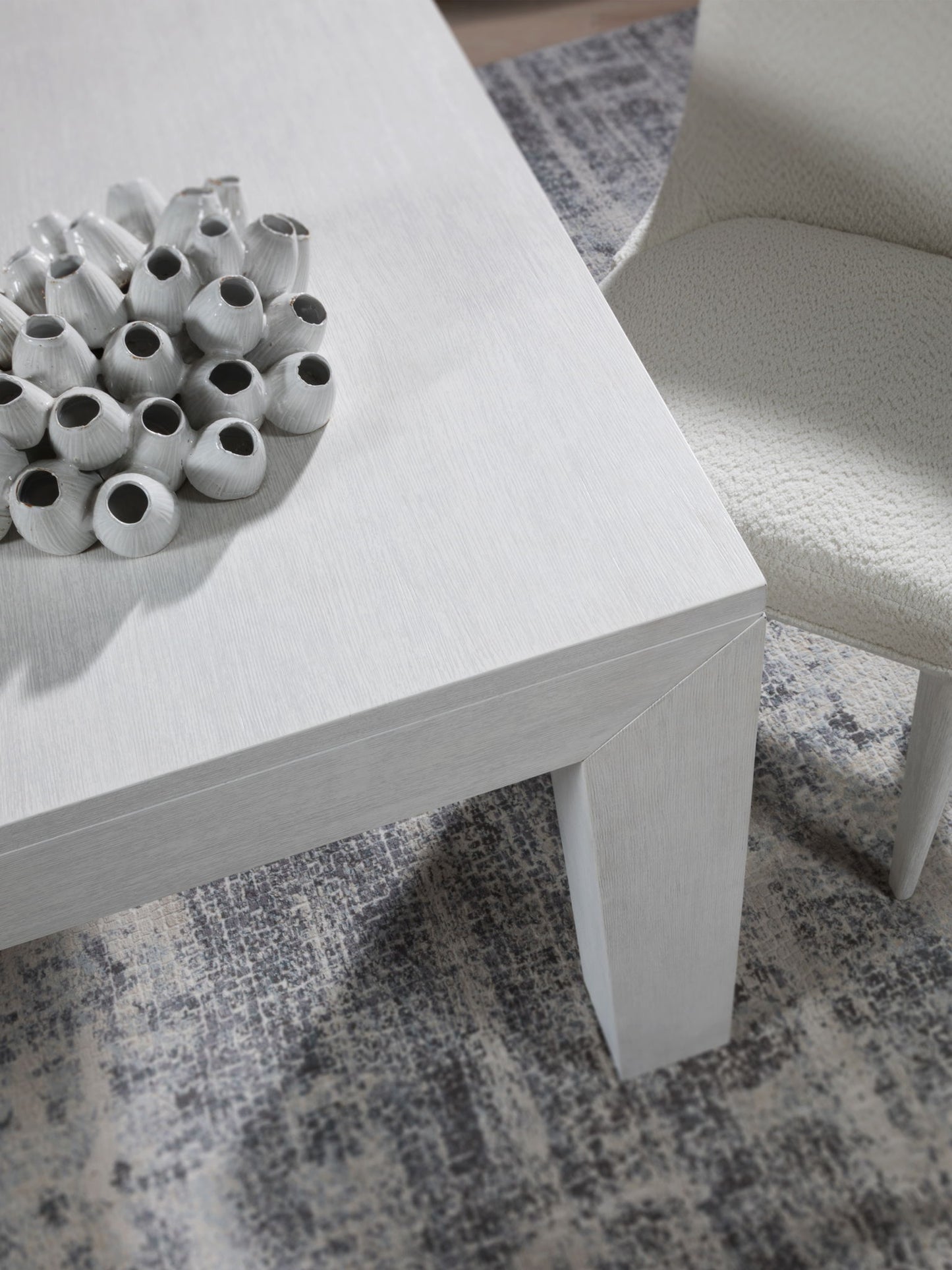 Signature Designs - Osiris Rectangular Dining Table - Pearl Silver