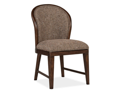 Belville - Upholstered Side Chair (Set of 2) - Chestnut Brown