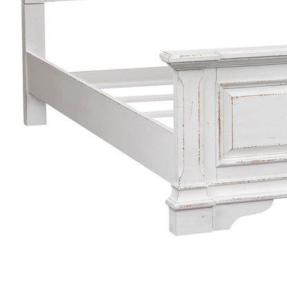 Abbey Park - Panel Bed Rails - Antique White