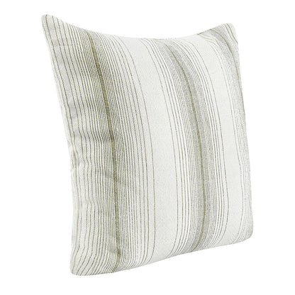 Stillness - 26" x 26" ST Theta Pillow - Wheat Green