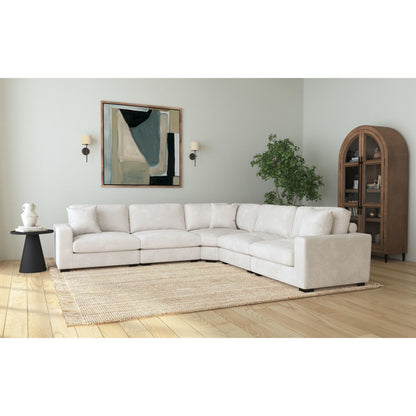 Arizona - Modular Armless Chair - Steno Beige