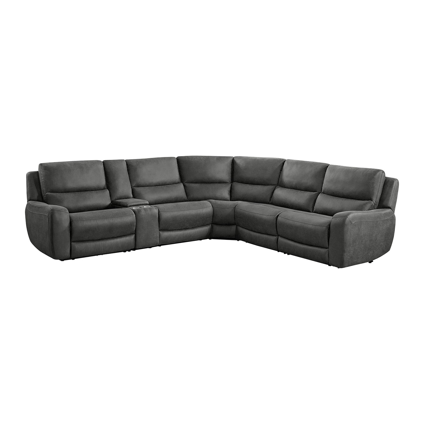 Saber - Modular Armless Chair - Texas Granite