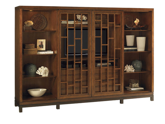 Ocean Club - Point Break Entertainment Chest - Dark Brown