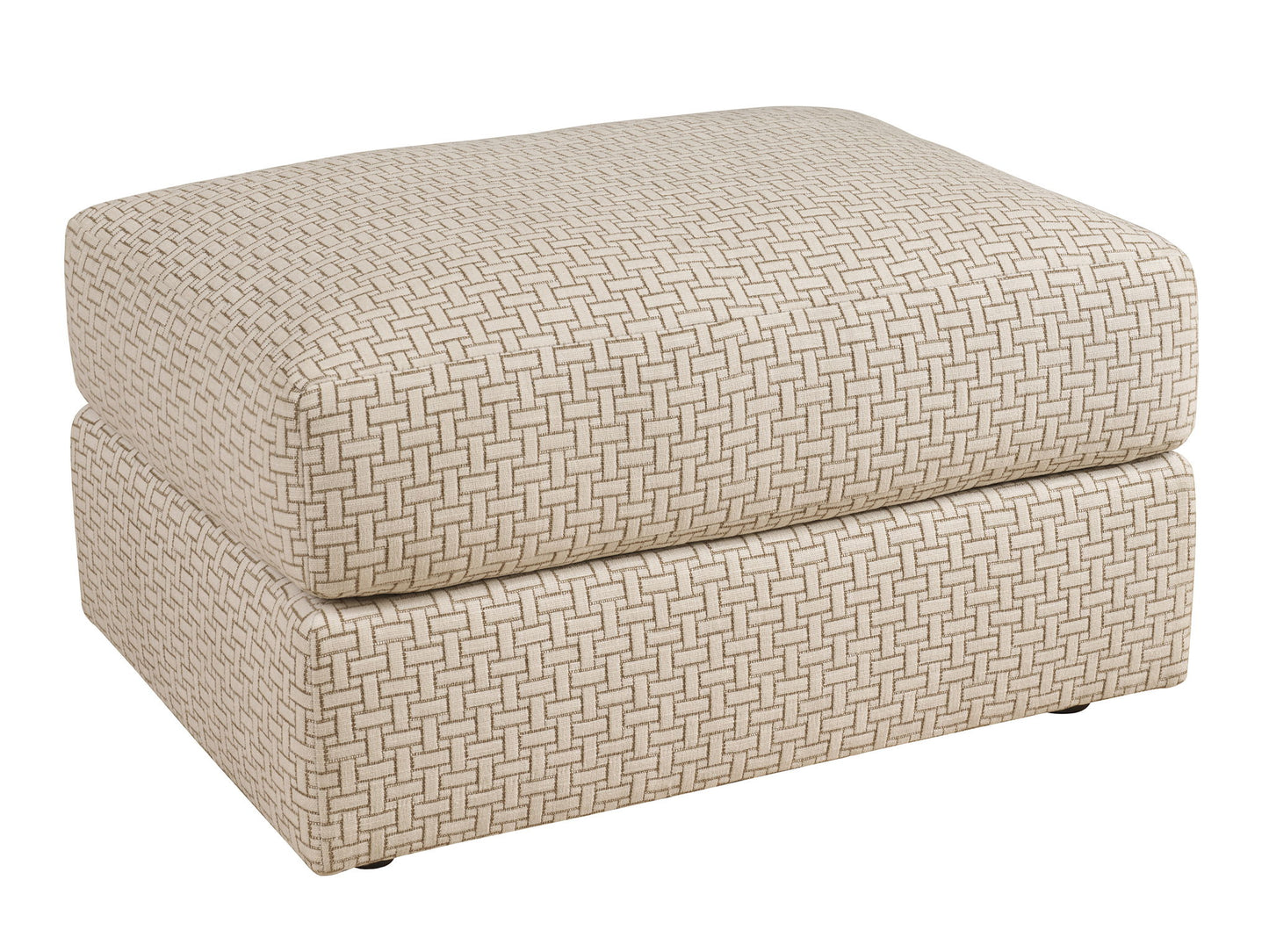 Barclay Butera Upholstery - Millington Bumper Ottoman - Beige