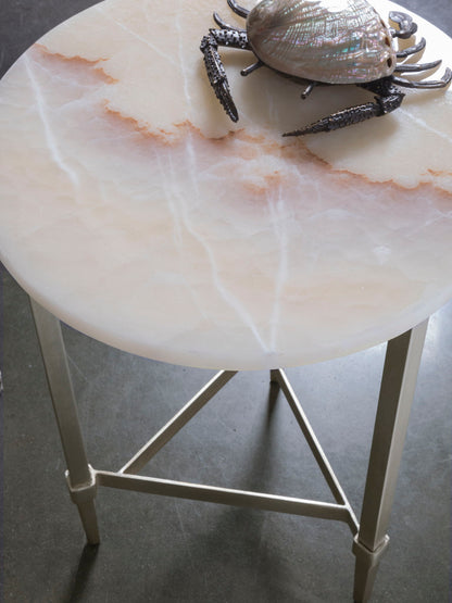 Signature Designs - Benton Round Spot Table - Beige