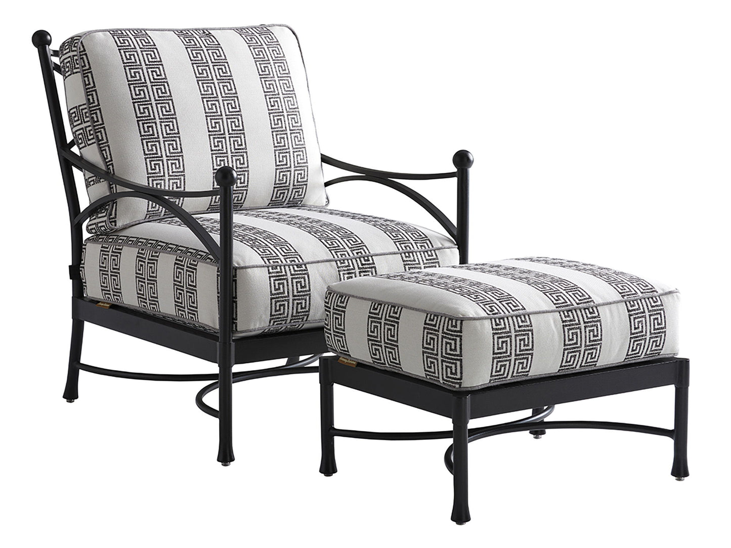 Pavlova - Fabric Lounge Chair - White