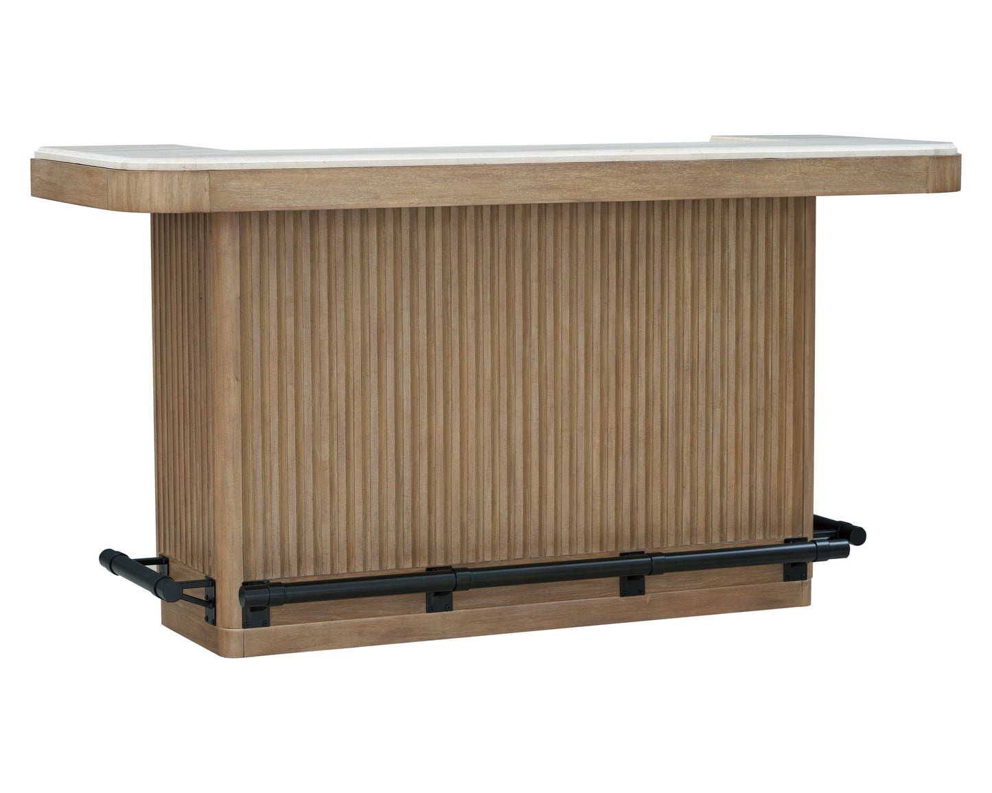 Escape - Dining Bar Base - Glazed Natural Oak / Vanilla Bean