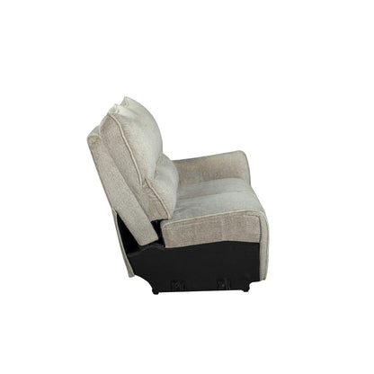 Remsen - RAF Loveseat With One Recliner - Latte