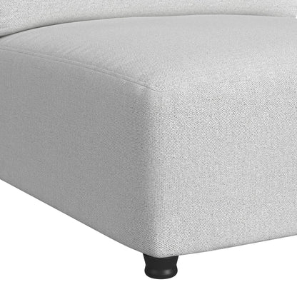 Zandara - 5 Piece Modular Set Sectional With Ottoman - Beige