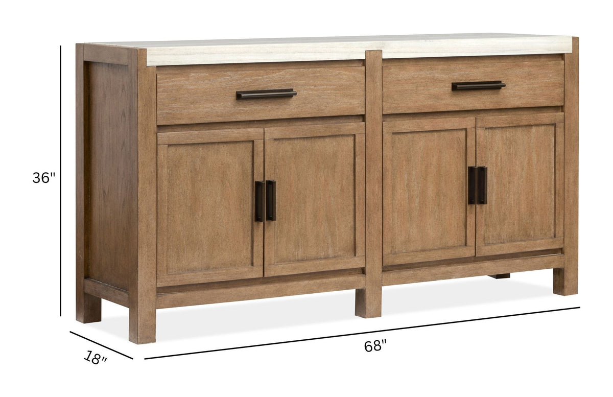 Plum Creek - 6 Piece Rectangular Dining Table Set