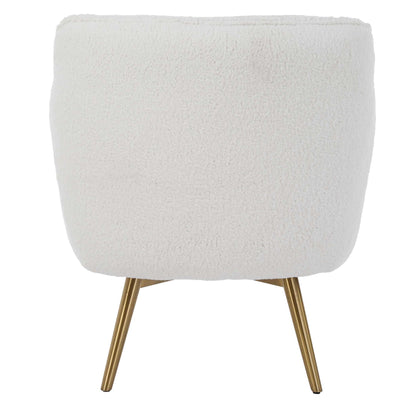 Oasis - White Swivel Chair