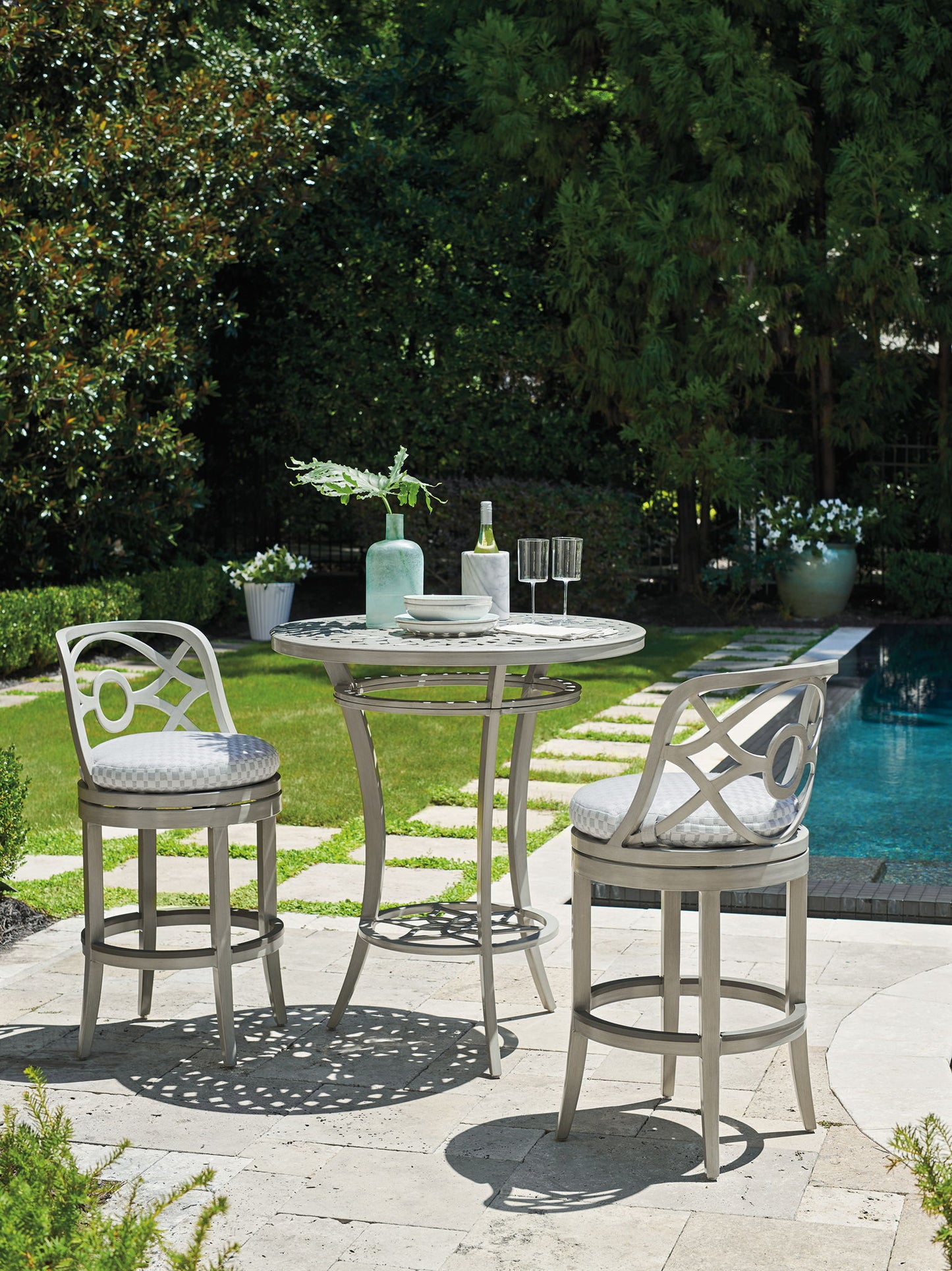 Silver Sands - Swivel Bar Stool