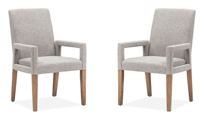 Lindon - Dining Arm Chair With Upholstered Seat & Back (Set of 2)