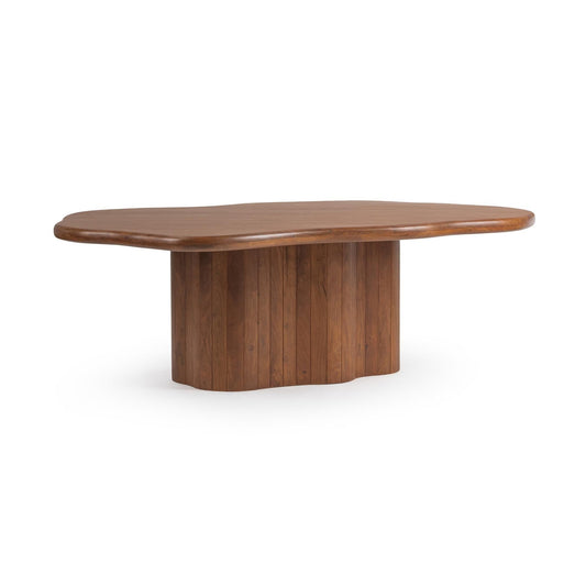 Alvaro - 94" Freeform Dining Table - Chestnut