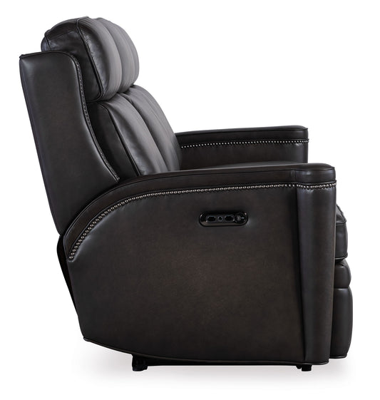 MS - Hamilton Power Sofa With Power Headrest
