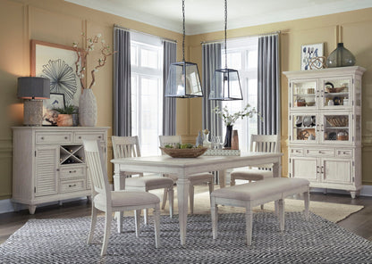 Newport - 9 Piece Extendable Rectangular Dining Table Set
