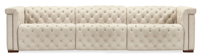 MS - Savion Deux Sofa With Two Power Recliners And Three Power Headrests