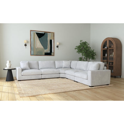 Arizona - Modular Wedge With 1 Pillow 20" - Steno Stone