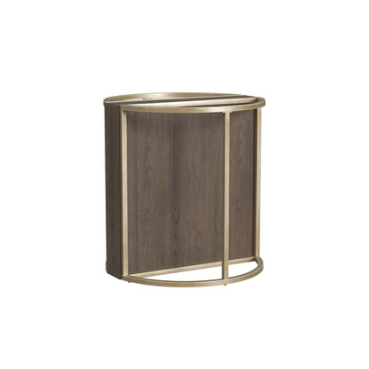 Stefan - Dining Table Base - Champagne