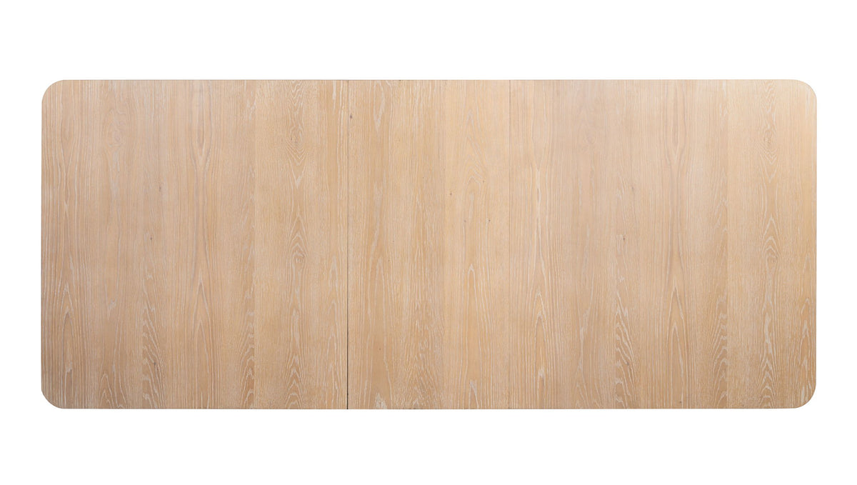 Somerset - Trestle Dining Table - Butternut and Omari Natural