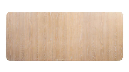 Somerset - Trestle Dining Table - Butternut and Omari Natural
