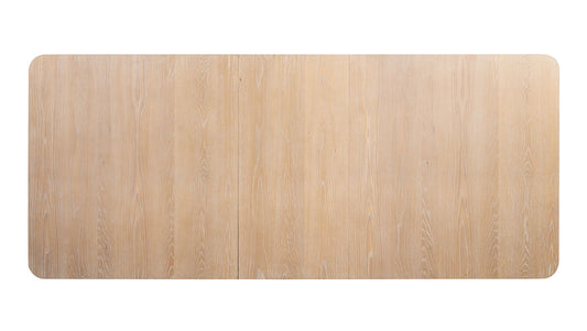 Somerset - Trestle Dining Table - Butternut and Omari Natural