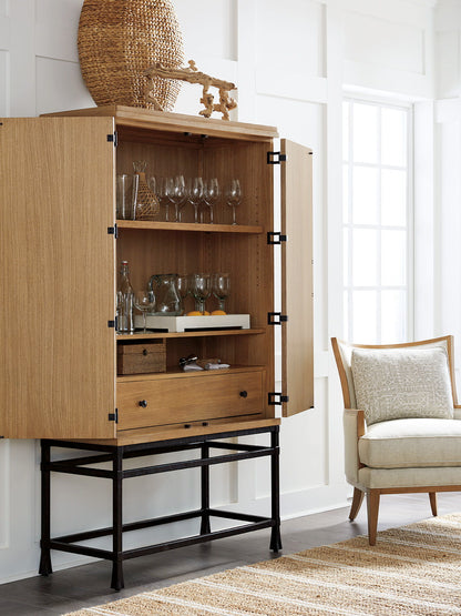 Newport - Jade Bar/Chest On Stand