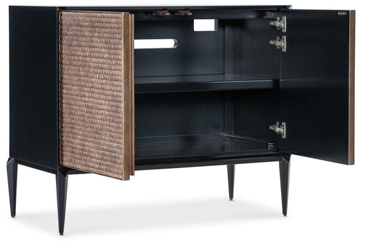 Melange - Boucle Accent Chest - Black