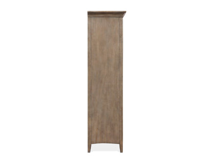 Paxton Place - Wood Door Chest - Dove Tail Gray