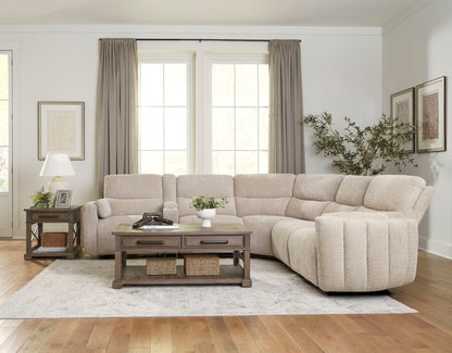 Modesto - Armless Chair - Buttercream