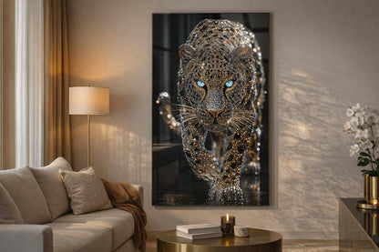 Starlit Sovereign II Tempered Glass With Foil & Rhinestones - Black / Gold