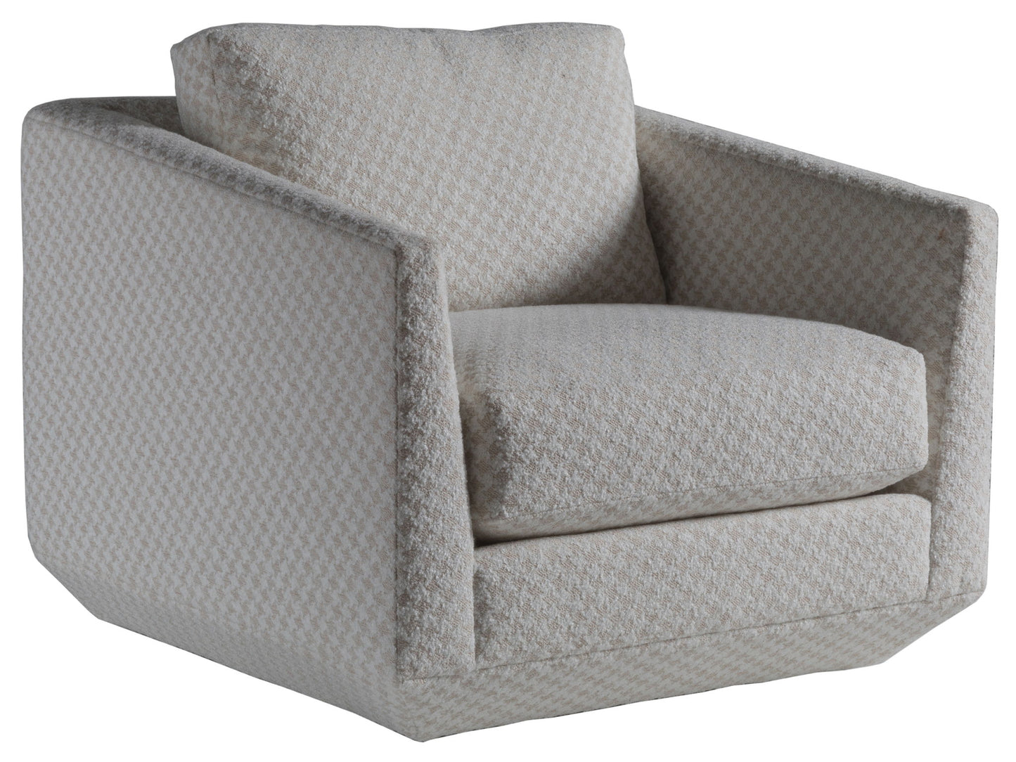 Artistica Upholstery - Veronica Swivel Chair - Dark Brown