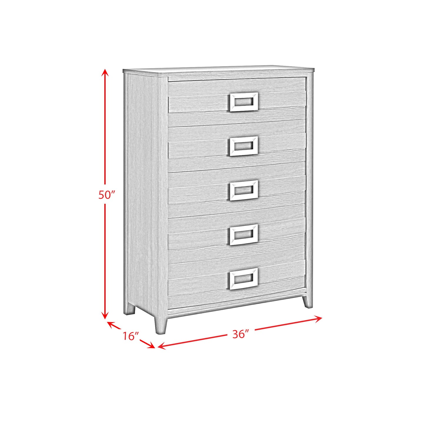 Tobias - Bedroom Set With LED