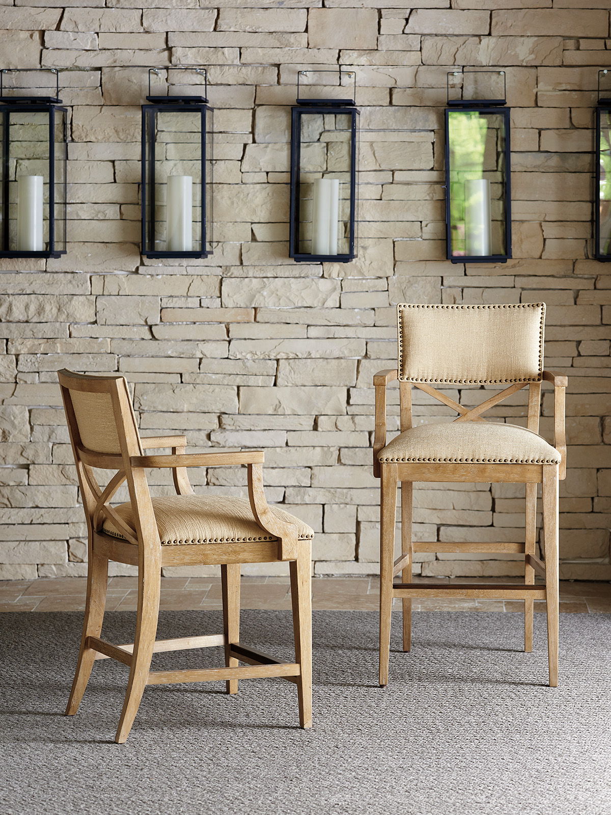 Los Altos - Sutherland Upholstered Stool