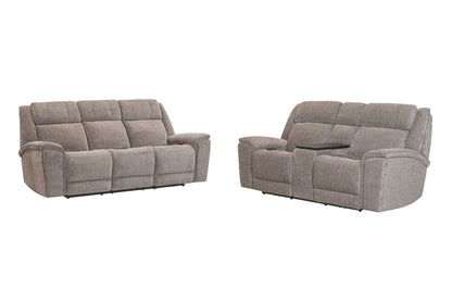 Colton - Power Zero Gravity Sofa With Drop Down Table And Immersive Audio P3 - Branson Tweed