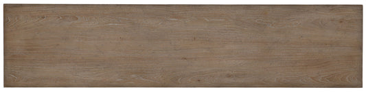 Melange - Zola Four-Door Credenza - Light Brown
