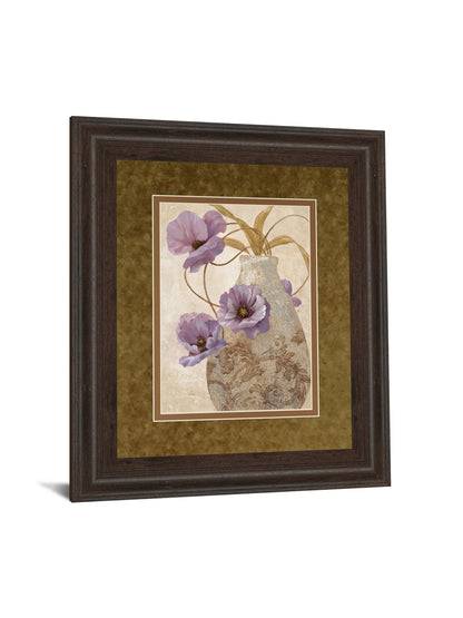 Sophistication Il By Nan - Framed Print Wall Art - Light Brown