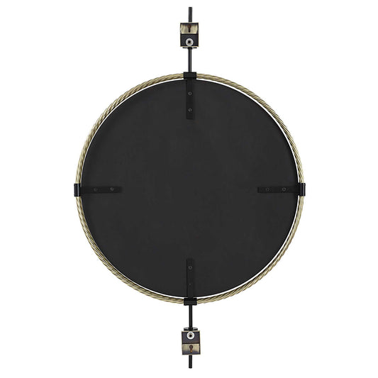 Guardrail - Round Mirror - Gold