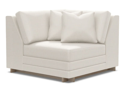 Artistica Upholstery - Lauren Corner Chair - White