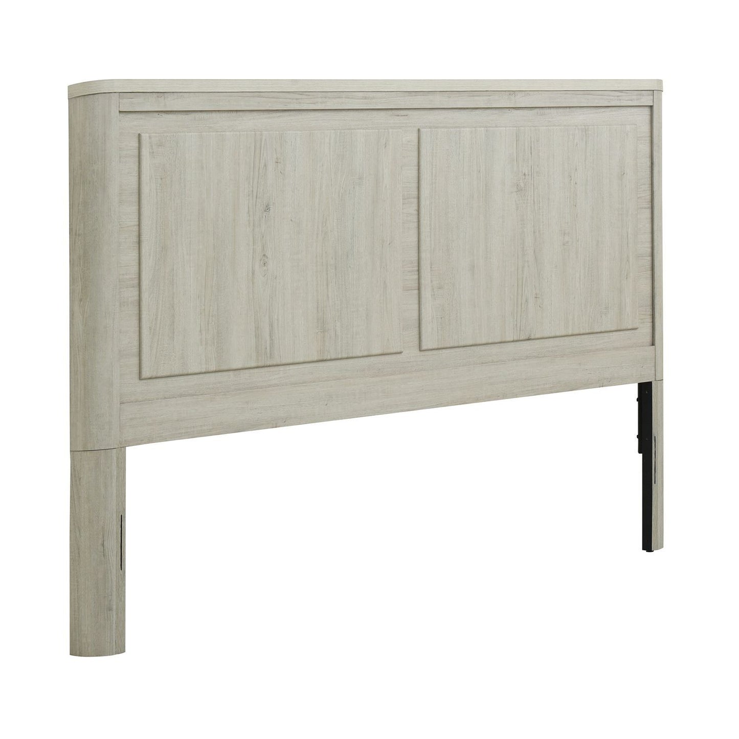 Modern Play - King Panel Headboard & Footboard - Natural White