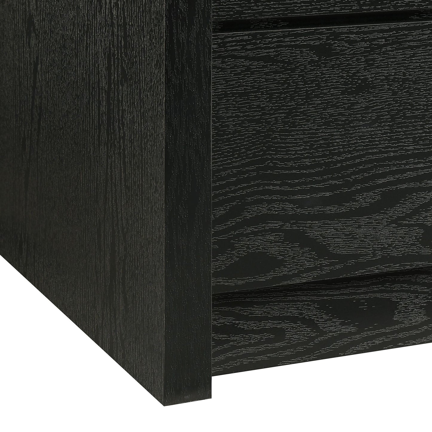 South Bend - Nightstand With USB - Black