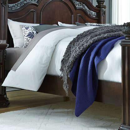 Messina Estates - Queen Poster Rails - Cognac