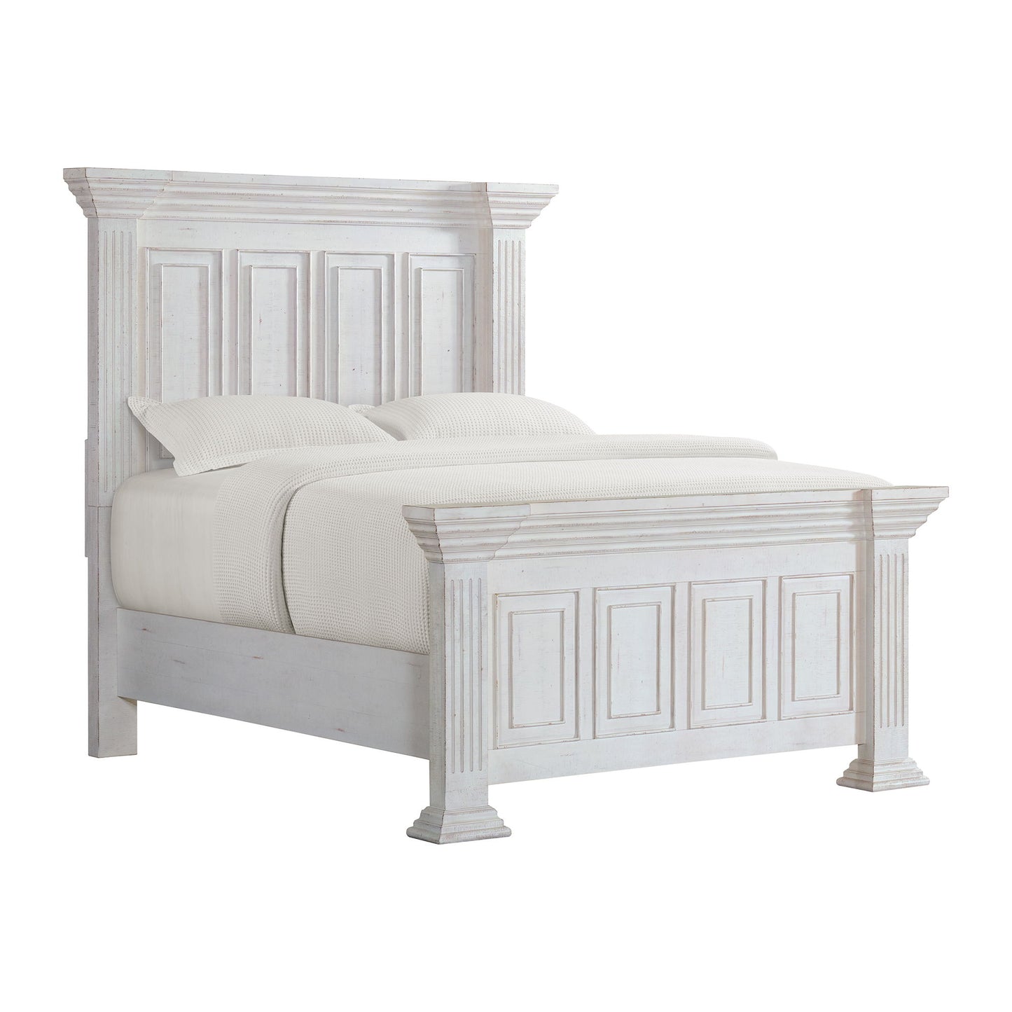 Heather - Queen / King Rails - Rustic White