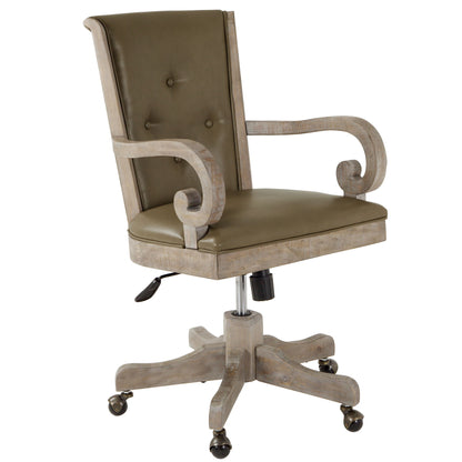 Tinley Park - Fully Upholstered Swivel Chair - Dove Tail Gray