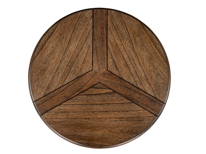 Connolly - Round End Table - Brown