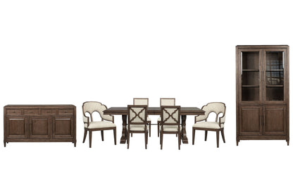Jubilee - Extendable Trestle Dining Table Set