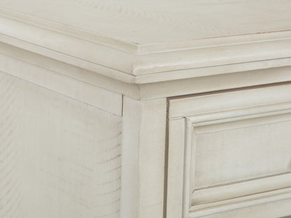 Newport - Chairside End Table - Alabaster
